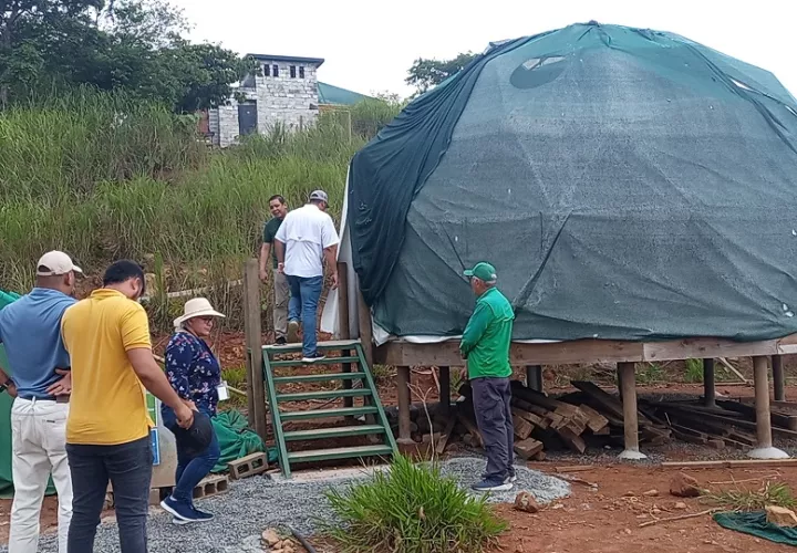 En el sitio se encontraron estructuras cuyo permiso de construcción no ha sido tramitado. Foto:Eric A. Montenegro