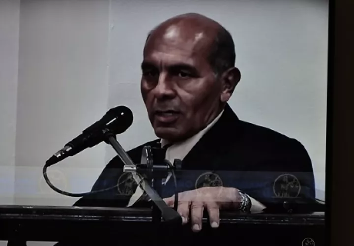 Perito Eliseo Ábrego. Víctor Arosemena.