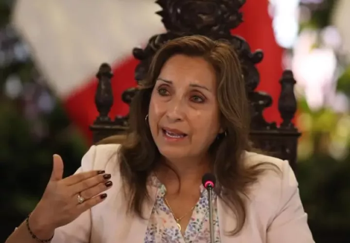 Dina Boluarte está al frente de Perú desde el 7 de diciembre de 2022. Foto: EFE