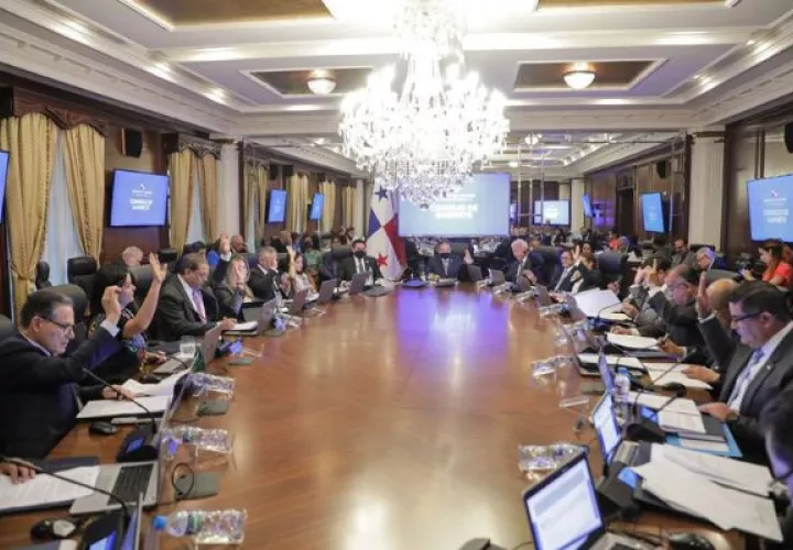 Consejo de Gabinete. Foto: Cortesía Presidencia