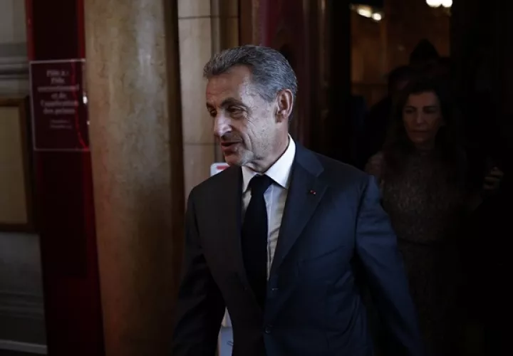 Sarkozy fue condenado en primera instancia en marzo de 2021. Foto: EFE