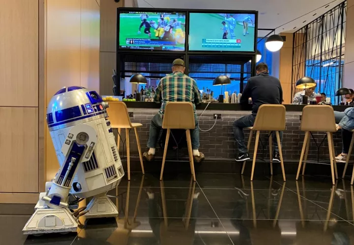 'El Star Wars: Galactic Starcruiser'. Foto: EFE