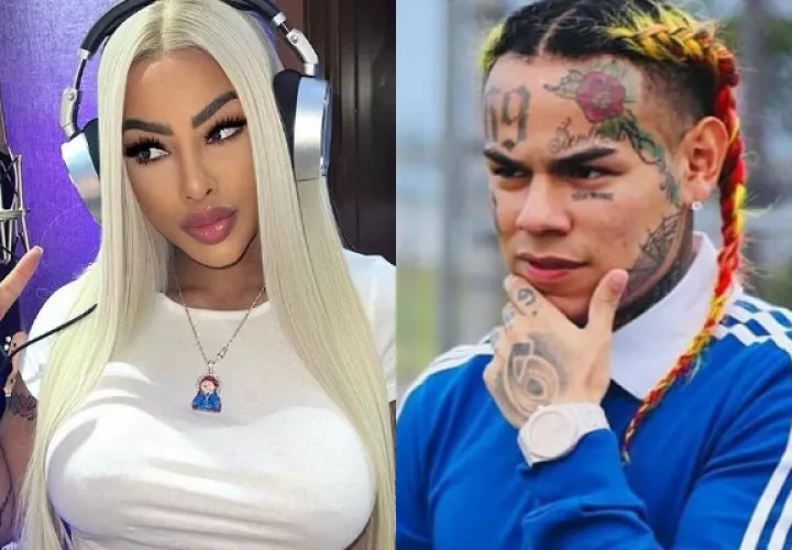 Yailin 'La más viral' y Tekashi69. Fotos: Archivo