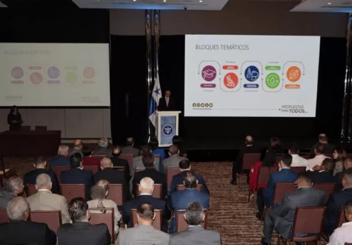 La Cámara de Comercio, Industrias y Agricultura de Panamá (CCIAP) presenta  la iniciativa Agenda País 2024 -2029. Foto: Víctor Arosemena