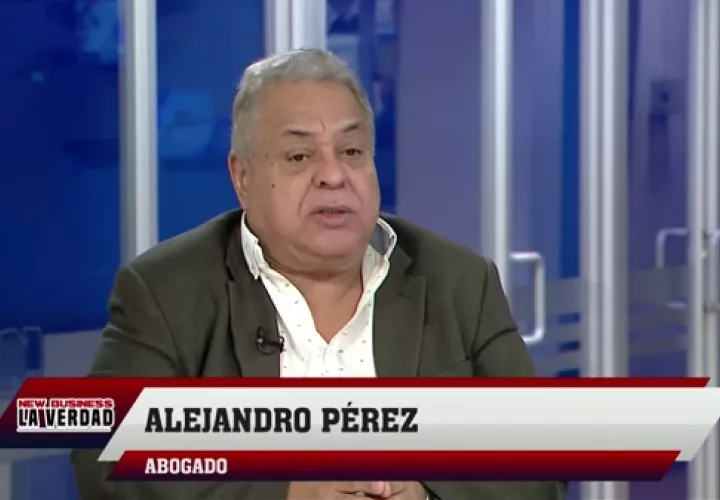Abogado Alejandro Pérez.