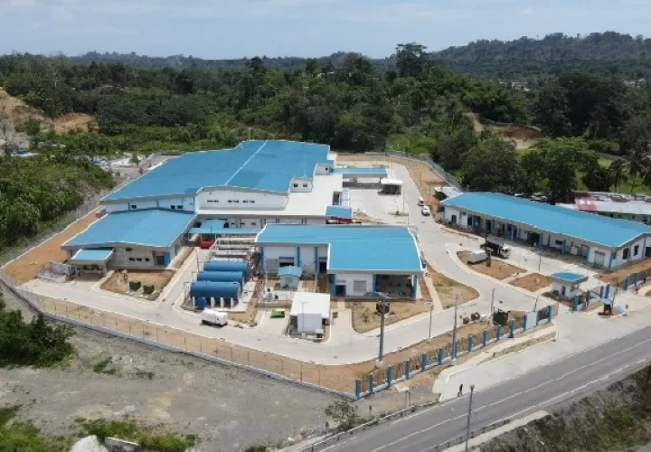 La infraestructura hospitalaria ya está terminada y la misma incluye las vías internas y la cerca perimetral, además de tres edificios principales. Foto. Cortesía. CSS