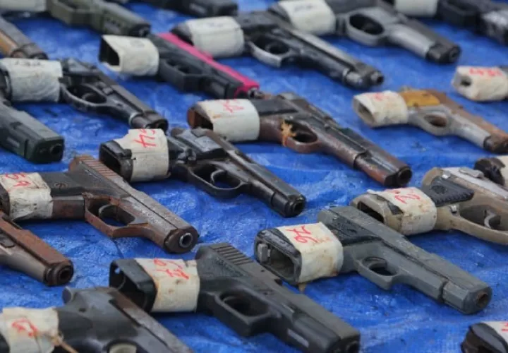 Los decomisos del año pasado  en Panamá ascendieron a más de 3.000 armas de fuego y 92.467 municiones.