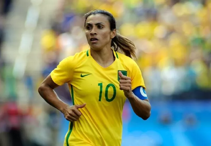 Marta es una goleadora del equipo brasileño. Foto: EFE