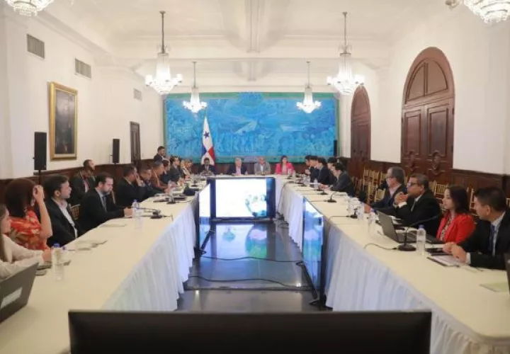 Reunión del Centro de Operación Nacional de Aseo (CON Aseo). Foto: Cortesía Presidencia