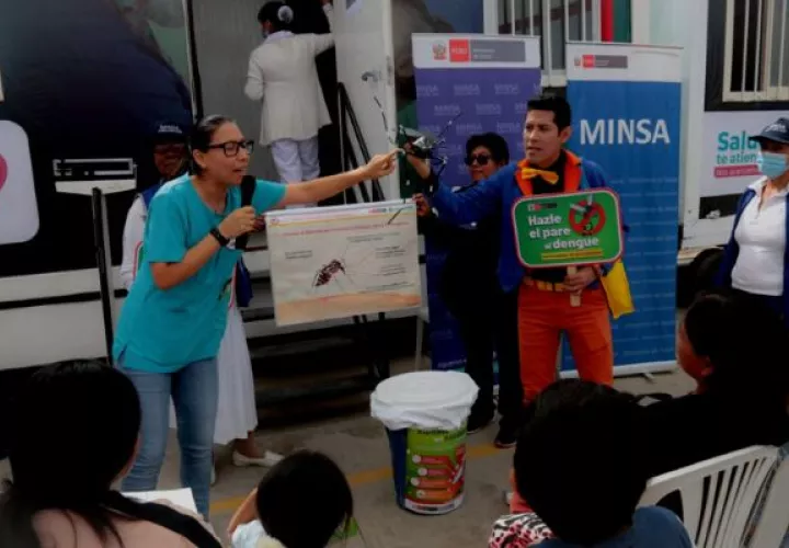 Brote de dengue afecta a 18 de las 24 regiones de Perú. Foto: Cortesía