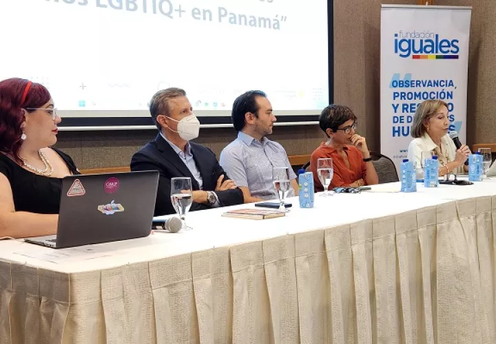En el foro se brindó un informe sobre la situación actual en el avance social y dignidad humana de la población diversa. Foto: Cortesía
