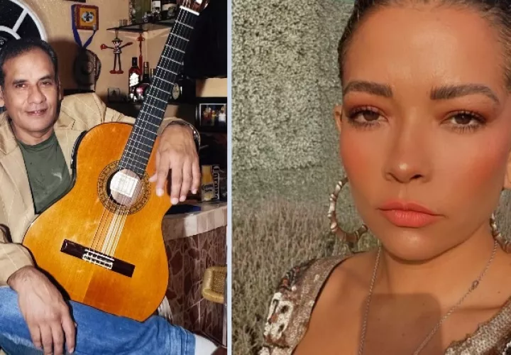 El fallecido Orlando Ruíz y su hija Estefana Ruíz. Foto: Instagram