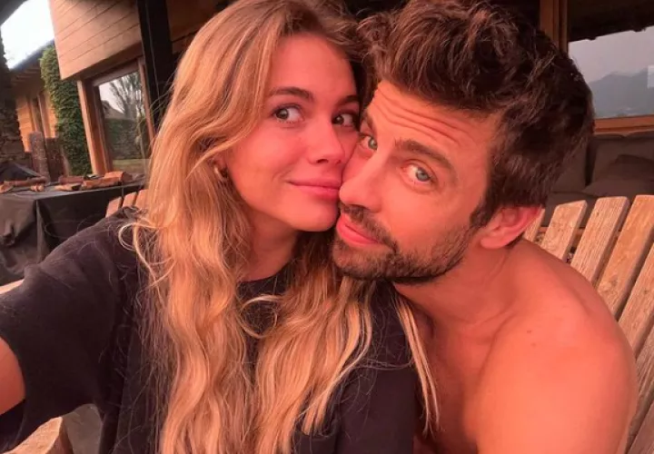 Clara Chia Martin y Gerard Piqué. Foto: Instagram / @3gerardpique