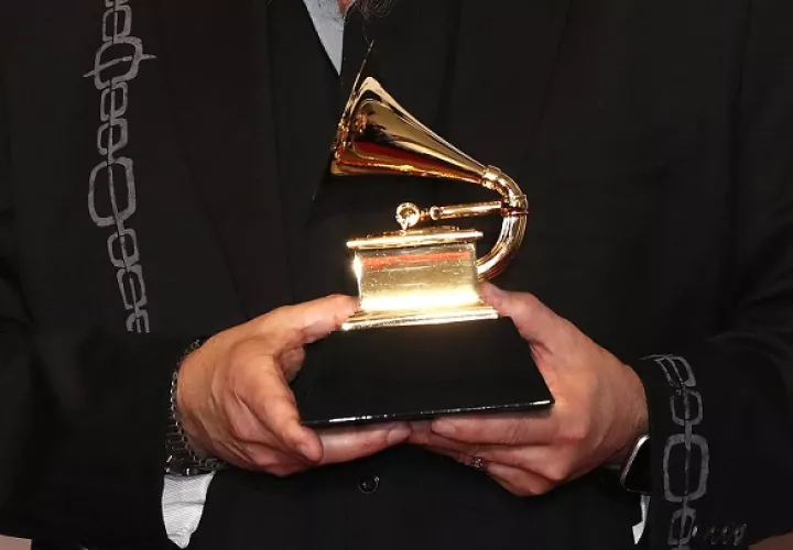 Estatuilla de los premios Grammy, en una fotografía de archivo. Foto: EFE/Etienne Laurent