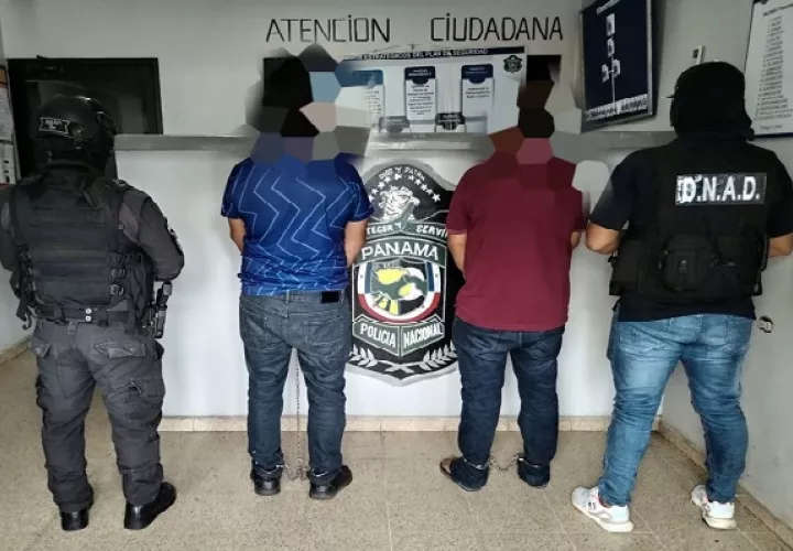 Los hombres fueron capturados el 2 de junio en el puesto de control de Guabalá, cuando mediante diligencia de inspección se encontró la droga. Foto. Archivo