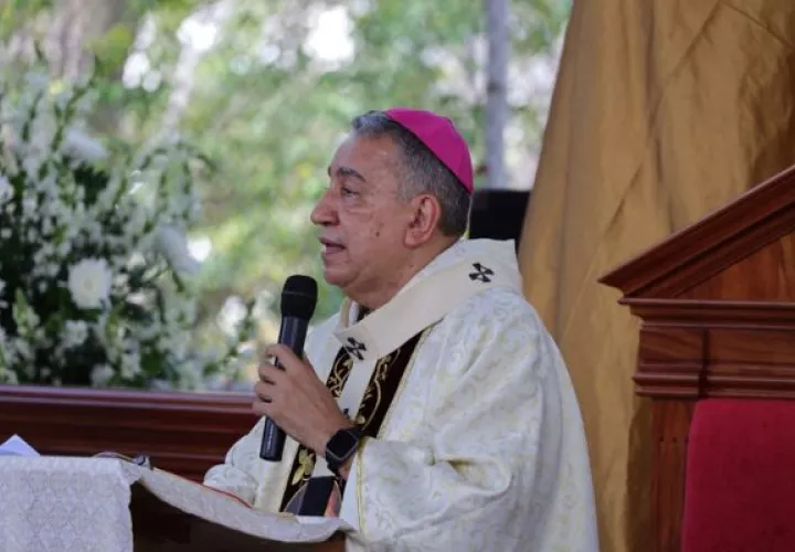 El arzobispo de Panamá José Domingo Ulloa. Foto: Cortesía Arquidiócesis de Panamá
