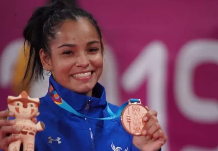 Kristine Jiménez es una de las abanderadas de Panamá. Foto: COP