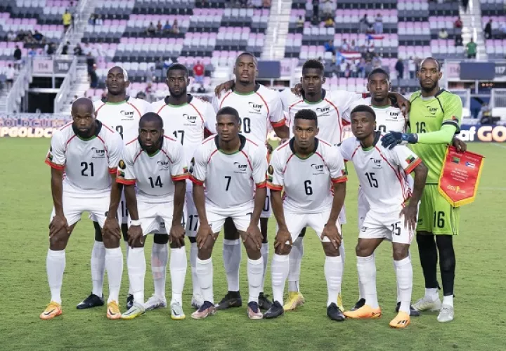 Equipo de Martinica. Foto: Fepafut