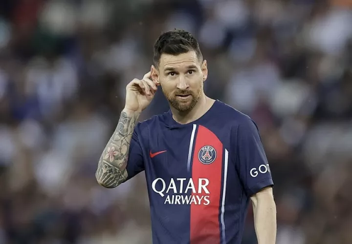 Leo Messi deja el PSG para fichar por el Inter Miami. Foto: EFE