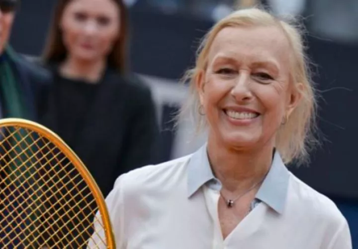 Martina Navratilova. Foto:EFE