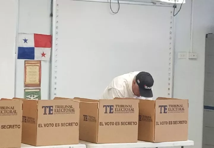 El Tribunal Electoral dispuso 240 mesas de votación en 104 escuelas en la provincia de Panamá Oeste. Foto. Eric Montenegro.