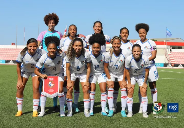 Selección femenina de Panamá. Foto: Fepafut
