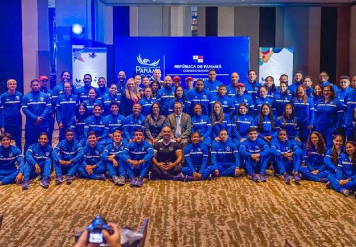 Representación de Panamá para los Juegos Centroamericanos y del Caribe. Foto: COP