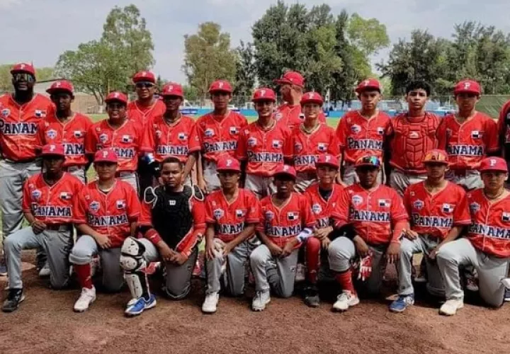 Panamá U12 durante el Premundial en México. Foto: Fedebeis