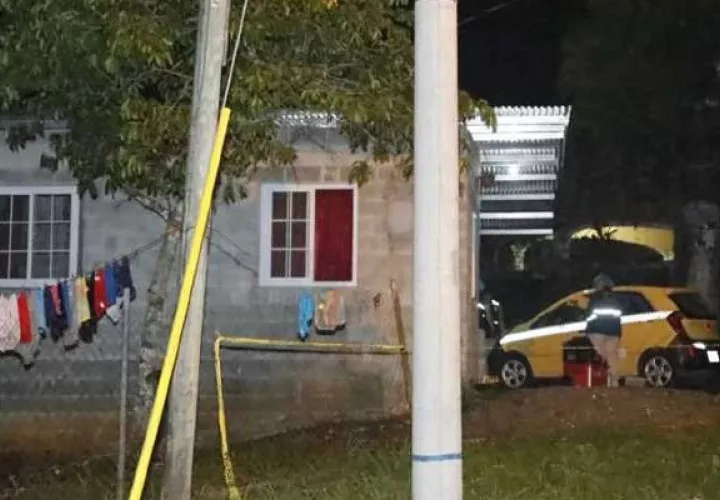 El doble crimen ocurrió la noche del lunes. Foto: Cortesía