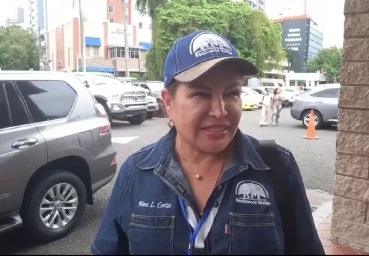 Alma Cortés agradeció el respaldo del Tribunal Electoral.