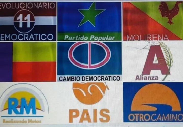 En Panamá hay nueve partidos políticos vigentes.