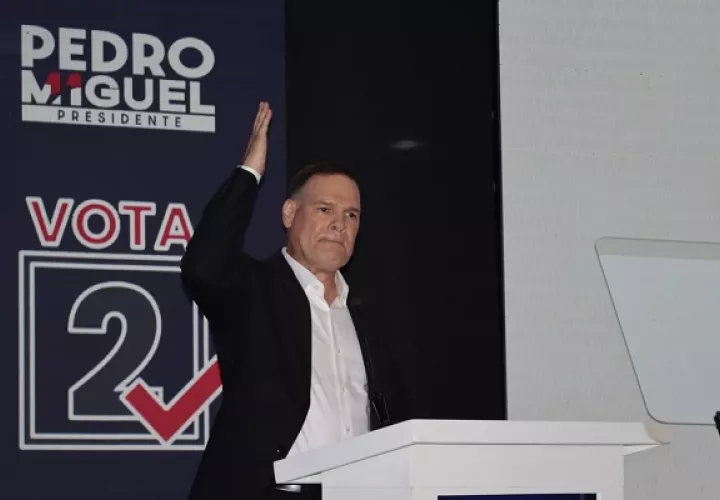   Pedro Miguel González cerró este martes su campaña electoral. Foto: Víctor Arosemena