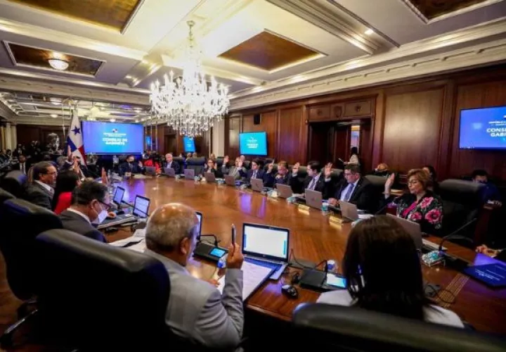 Consejo de Gabinete. Foto: Cortesía Presidencia