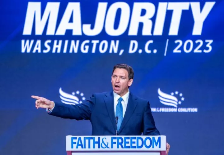 DeSantis resumió a la perfección el que va a ser el libreto de argumentos republicanos para recuperar la Presidencia en 2024.