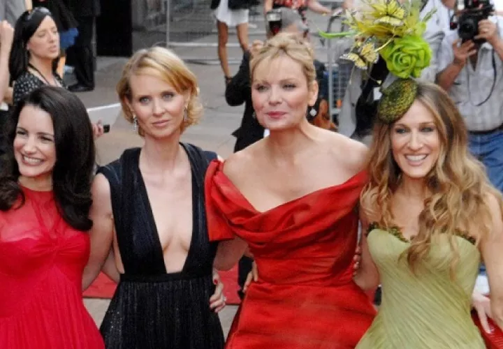 El icónico grupo de amigas de Nueva York.  Foto: Archivo