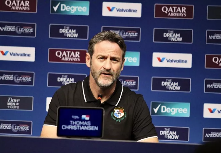 Thomas Christiansen, técnico de Panamá. Foto: Fepafut
