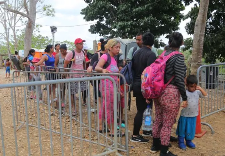En lo que va del 2023 han pasado 40,458 niños por la selva de Darién. Foto: Cortesía Minseg