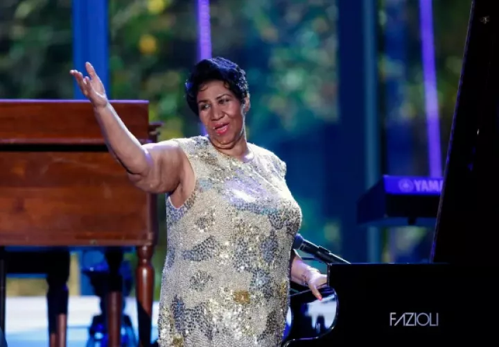 La cantante estadounidense Aretha Franklin. Foto: EFE / Aude Guerrucci / Pool