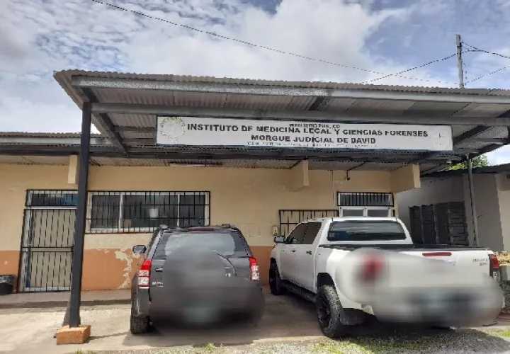 El cuerpo del bebé a la morgue judicial en David para la necropsia para determinar las causas de la muerte. Foto. Ilustrativa