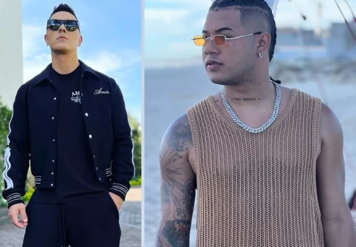 Boza y Joey Montana. Foto. Instagram