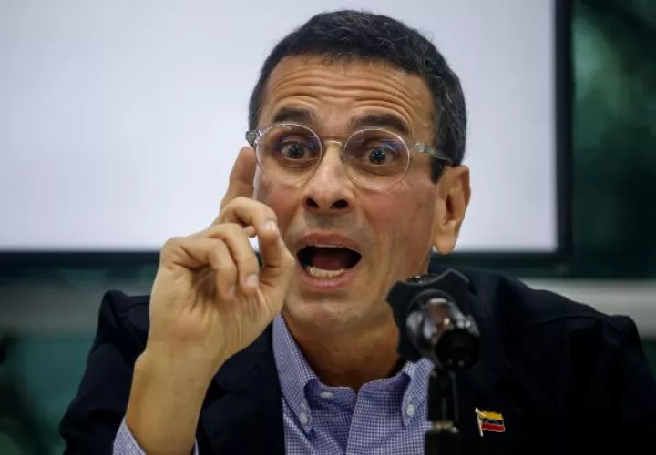 El opositor venezolano Henrique Capriles.