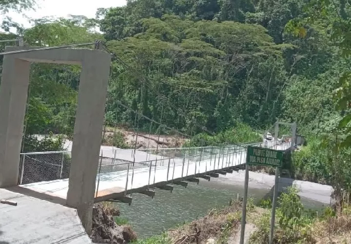 Según las autoridades del Ministerio de Obras Públicas, esta obra tuvo una inversión aproximada de la 148 mil dólares. Foto. José Vásquez
