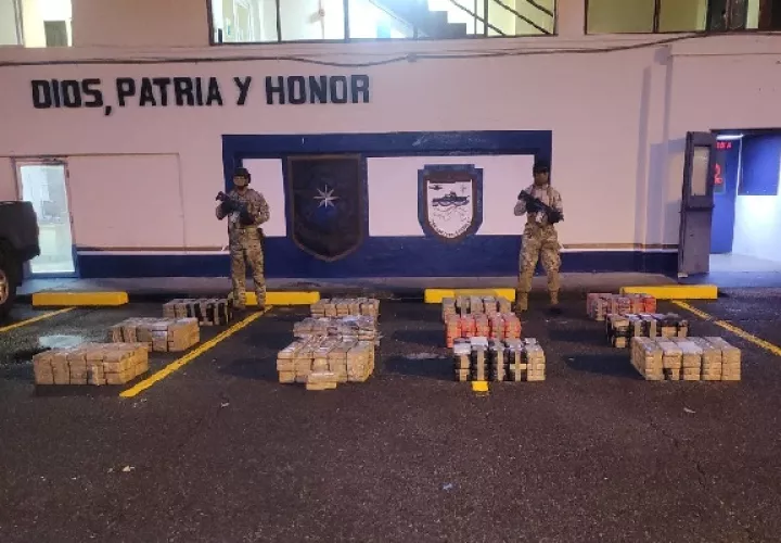 Se ejecutaron dos operativos entre el Senan y la Fiscalía de drogas de Colón y Guna Yala. Foto. Senan