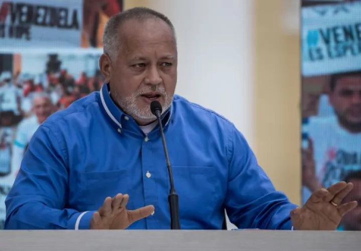 El líder chavista Diosdado Cabello rechazó este viernes la resolución del Parlamento Europeo.