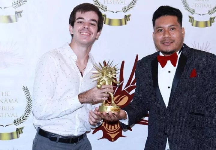 Andrés Matos y Henry Ábrego en la tercera edición del festival. Foto: Cortesía