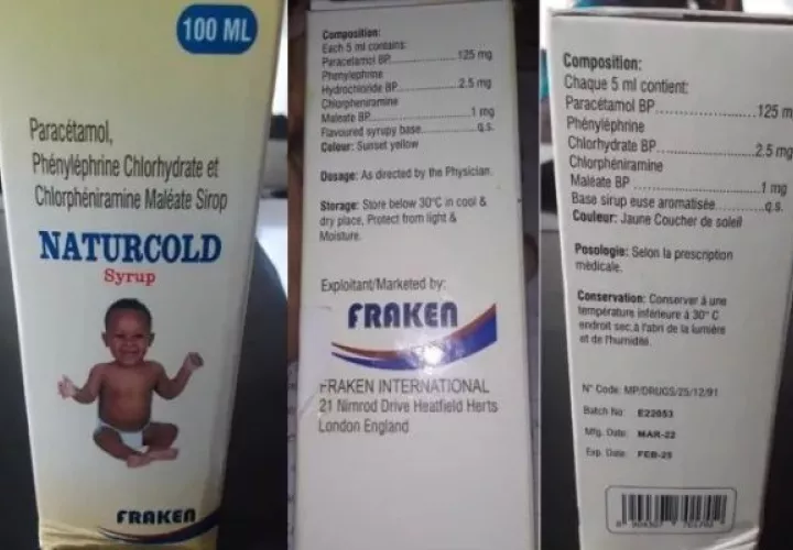La Organización Mundial de la Salud (OMS) emitió la alerta por el jarabe Naturcold. Foto: Cortesía Minsa