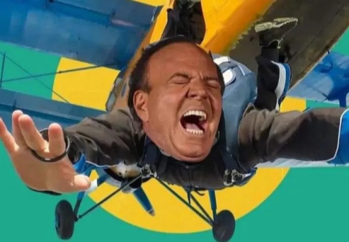 'Julio llegó volando'. Foto: Redes sociales