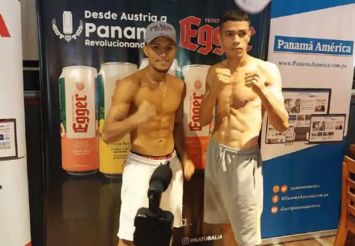 Daniel 'Chato' Lezcano (izq.) y Carlos Montenegro, un pleito esperado. Foto: Jaime Chávez