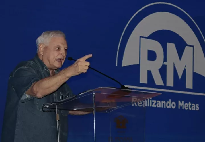 Ricardo Martinelli recordó que es un hombre de hechos y lo demostró  durante su administración. Foto: Víctor Arosemena