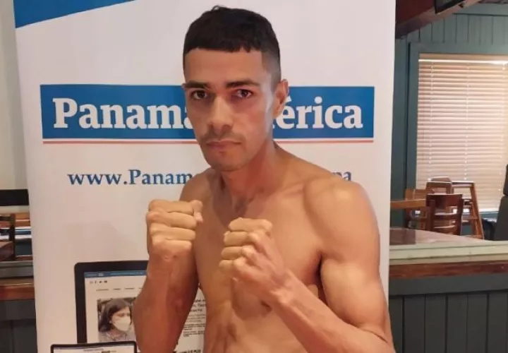 Carlos Montenegro se encuentra listo para su pelea.  Foto: Jaime A. Chávez R